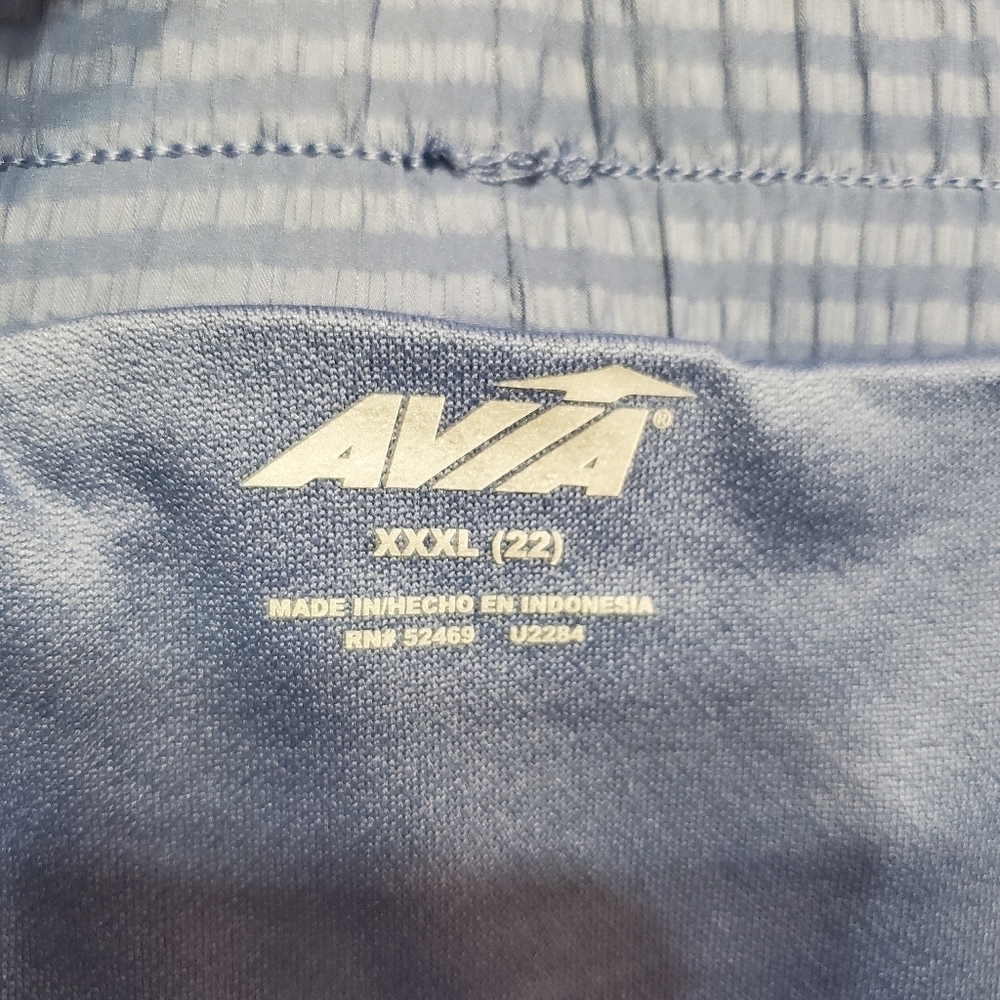 NWT Avia Women's Hybrid Seersucker Athletic Shorts XXXL 22 - Picture 3 of 11